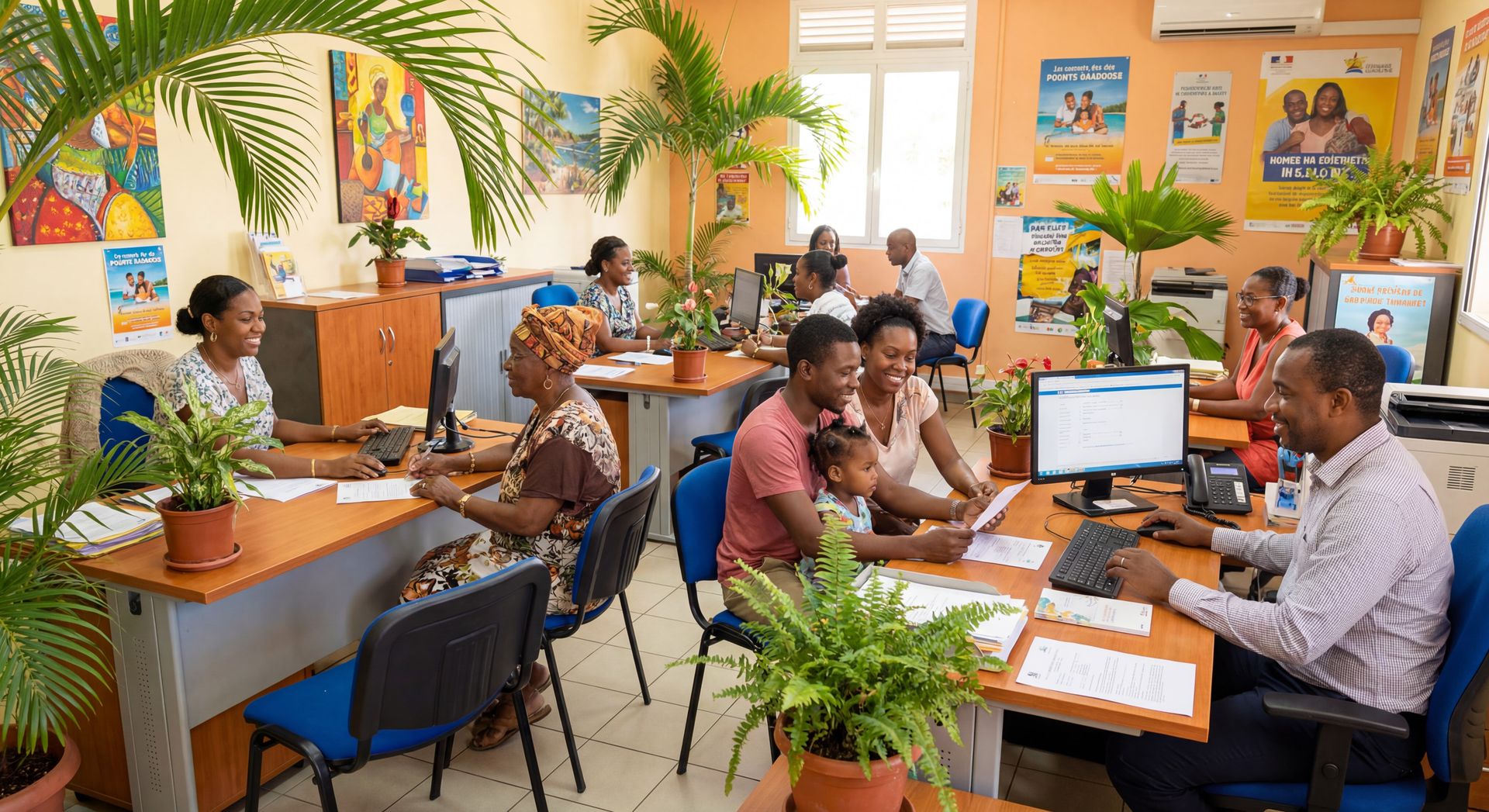 Cabinet d'aide administrative en Guadeloupe